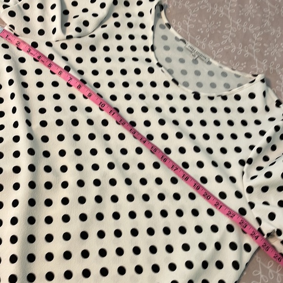 Green Envelope polkadot top size 2X - Picture 5 of 8